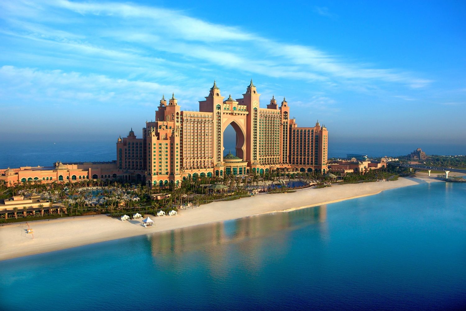 Atlantis Hotel Dubai Palma Beautiful Atlantis Hotel HDR Wallpaper